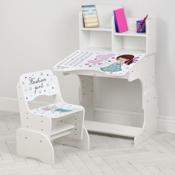 

Парта Bambi Девочка W 2071-98-1 White (W 2071-98)