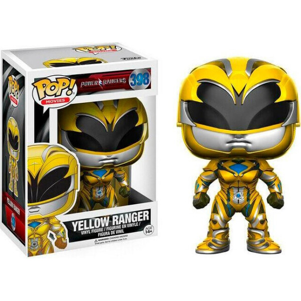 

Фигурка Funko Pop Фанко Поп Могучие рейнджеры Желтый Рейнджер Yellow Ranger 10 см Serial PR YR 398