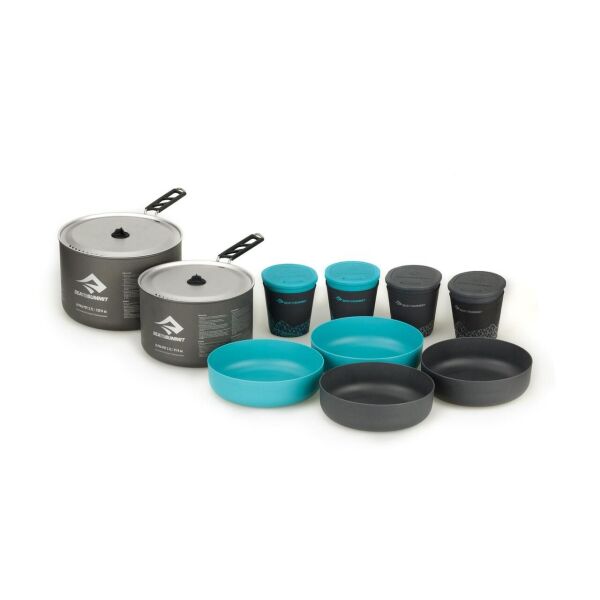 

Туристическая посуда Набор посуды Sea To Summit Alpha Cookset 4.2 Pacific Blue / Grey