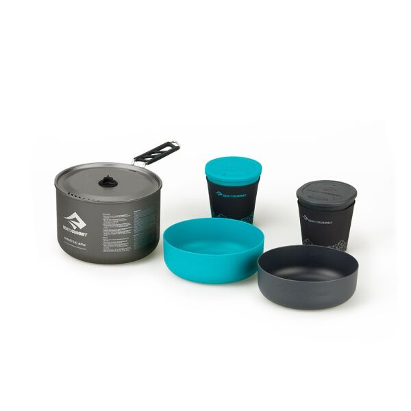 

Туристическая посуда Набор посуды Sea To Summit Alpha Cookset 2.1 Pacific Blue / Grey
