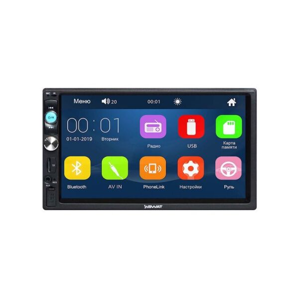 

Магнитола 2DIN Swat CHR-5100