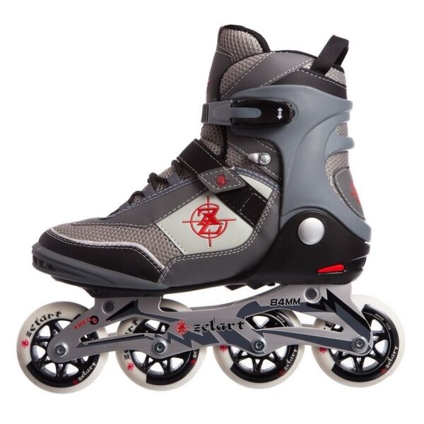 

Ролики Zelart Z-120 (Черно-серый, 42)