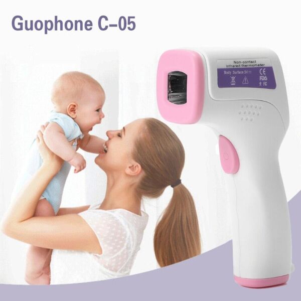 

Бесконтактный инфракрасный цифровой термометр Пирометр GuoPhone - JLT-C05