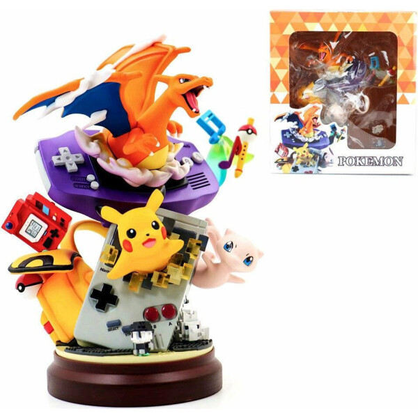 

Дисплей фигурки Покемоны Pocket Monster Pokemon Gameboy Pikachu Charizard Figure Display 19 см Pokеmon 33.32