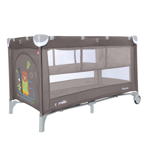 

Манеж-кровать детская CARRELLO Piccolo+ CRL-9201 со вторым дном темный-беж