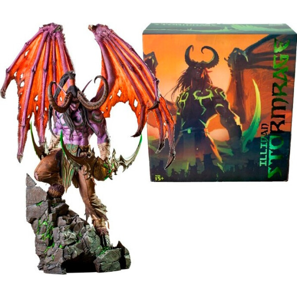 

Статуя WOW World of Warcraft Охотник на демонов Иллидан Carnival Limited Edition 55 см WOW IS 100