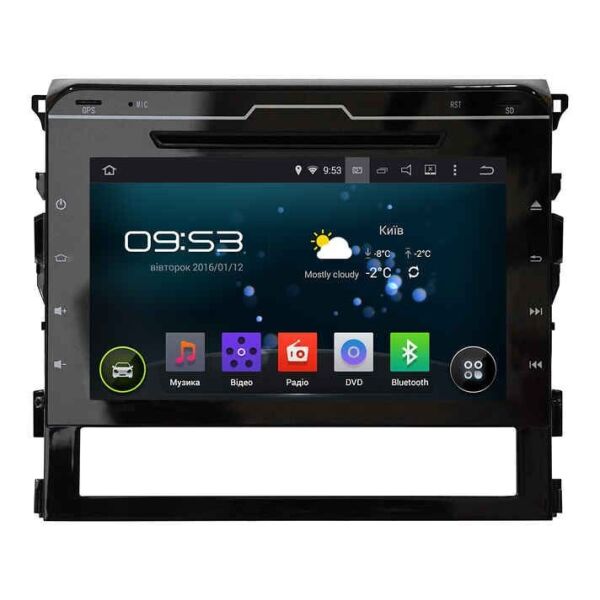 

Штатная магнитола Incar AHR-2239A4 для Toyota Land Cruiser 200 2016+ Комплектация авто без усилителя