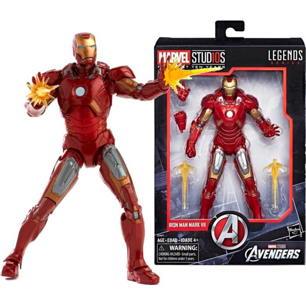 

Коллекционная фигурка Железный человек Марк VII Maрвел Iron Man Mark VII Marvel Legends Studios MLS IM 003