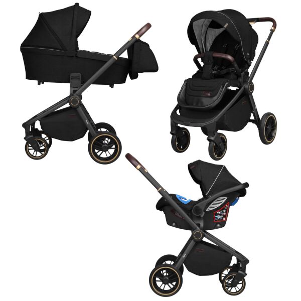 

Универсальная коляска 3 в 1 Carrello Epica Space Black (CRL-8511/1)