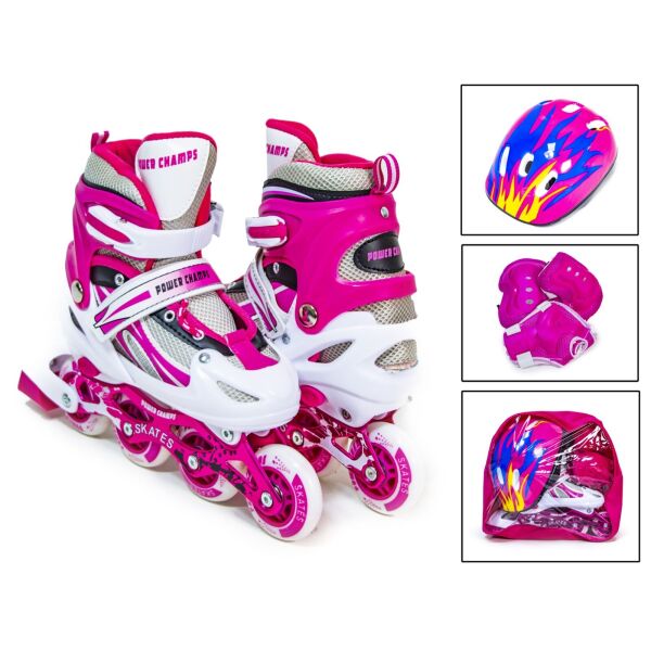

Комплект роликов Power Champs. Pink (размер 34-37) 1886201433