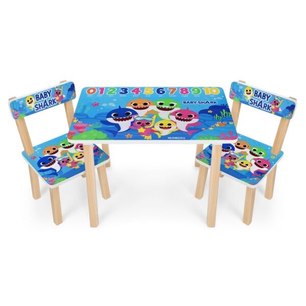 

Столик Bambi Baby Shark 501-107 Blue (501-107)