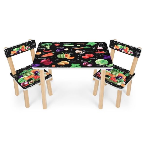 

Столик Bambi Vegetables 501-112(EN) Black (501-112(EN))