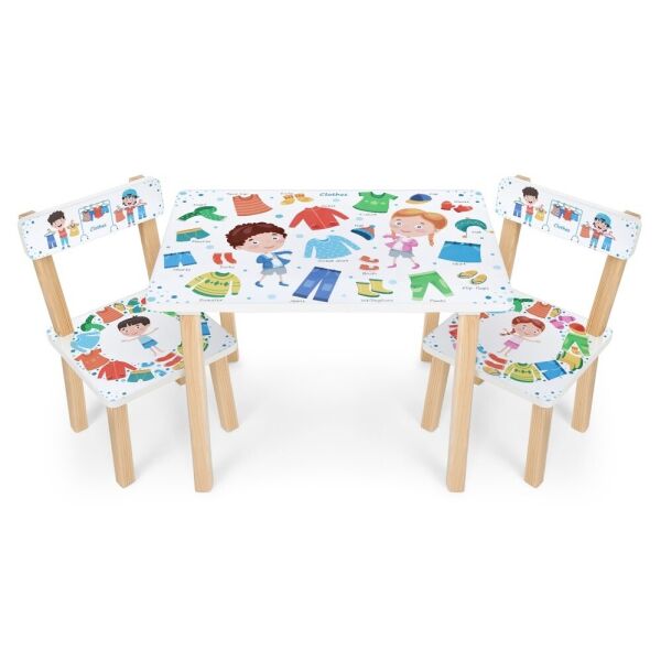 

Столик Bambi Одежда 501-105(EN) White / Color (501-105(EN))