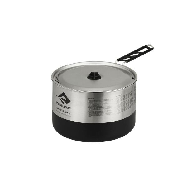 

Туристическая посуда Кастрюля Sea to Summit Sigma Pot with Stuff Sack 2.7L Silver