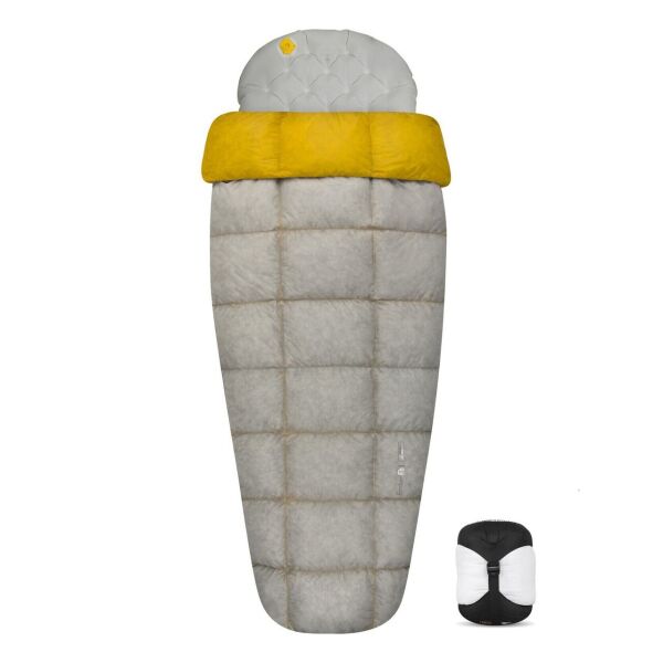 

Спальный мешок Sea To Summit Ember EbII 2019 спальник Light Gray / Yellow Regular