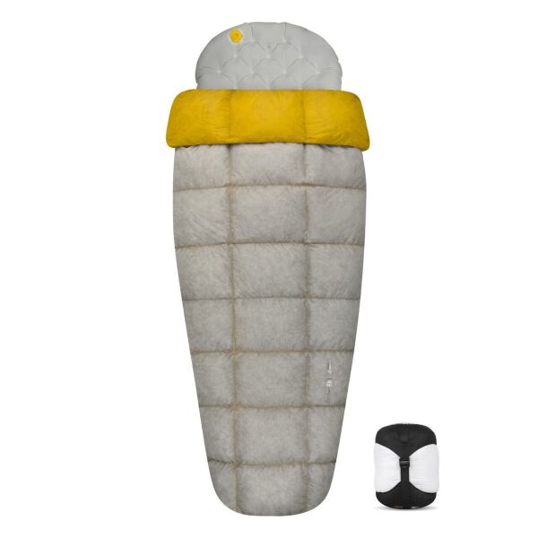 

Спальний мішок Sea To Summit Ember Eb1 2019 Light Gray/Yellow Regular