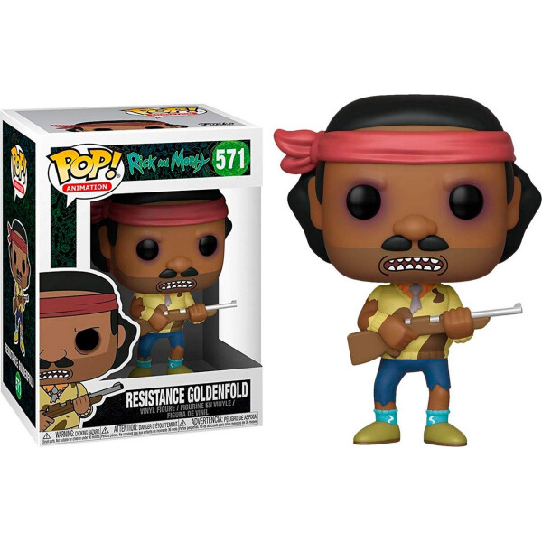 

Фигурка Funko Pop Фанко Поп Рик и Морти Мистер Голденфольд Resistance Goldenfold 10 см RM RG 571