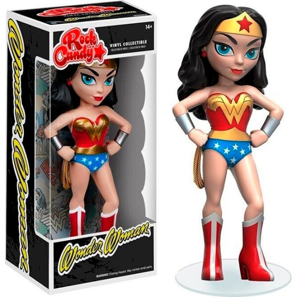 

Фигурка Funko Rock Candy Фанко Рок Кэнди ДС Классическая Чудо женщина DC Wonder Woman 12,5 см WW RC 55