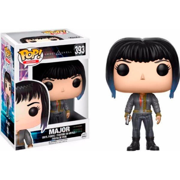 

Фигурка Funko Pop Фанко Поп Призрак в доспехах Майор Бомбер Major Bomber 10 см Movies GS MB 393