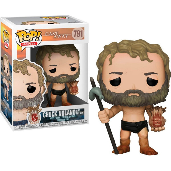 

Фигурка Funko Pop Фанко Поп Изгой Чак Ноланд c Уилсоном Cast Away Chuck with Wilson 10 cм Movies CA CW 791