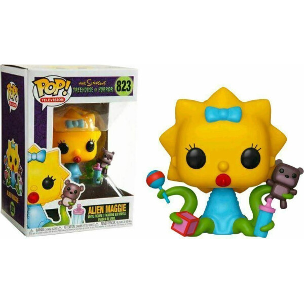 

Фигурка Funko Pop Фанко Поп Симпсоны Пришелец Мэгги Simpsons Alien Maggie 10 см S AM 823
