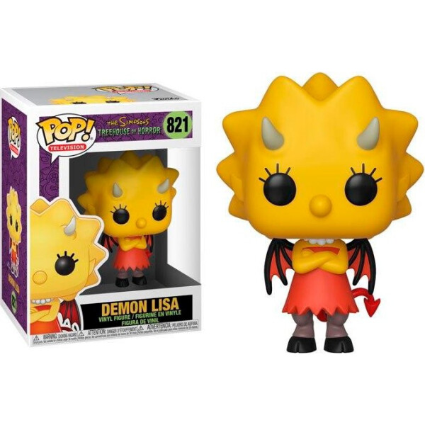 

Фигурка Funko Pop Фанко Поп Симпсоны Демон Лиза Simpsons Demon Lisa 10 см S DL 821
