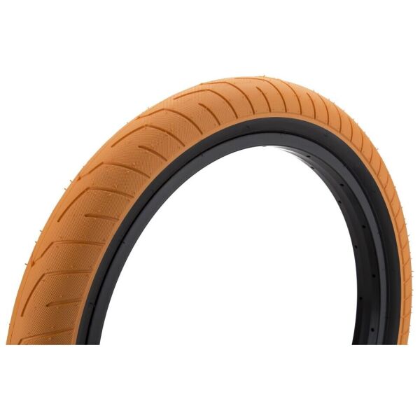 

Покрышка KINK BMX Sever 20"х2.4", оранжевая с черными боками