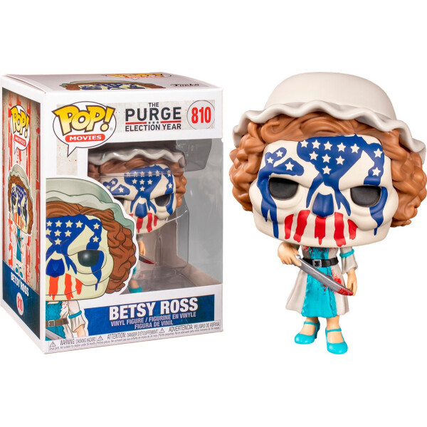 

Фигурка Funko Pop Фанко Поп Судная Ночь Бетси Росс The Purge Betsy Ross 10 см Movies TP BR 810