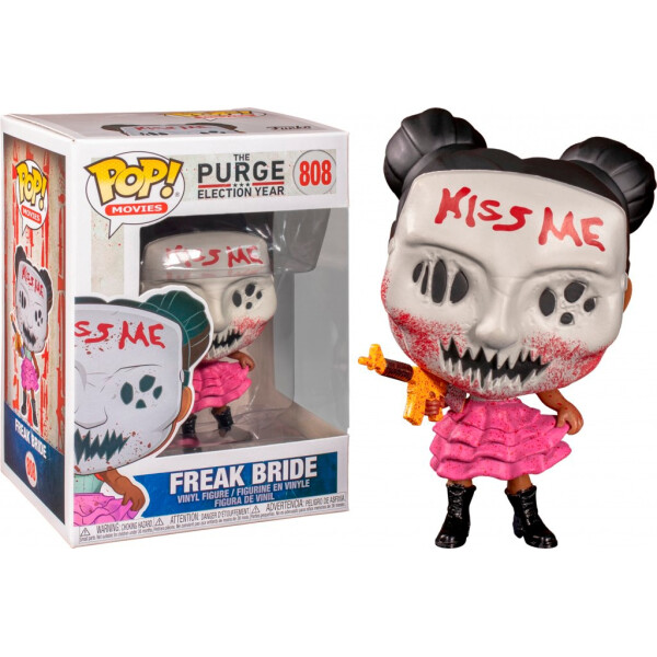 

Фигурка Funko Pop Фанко Поп Судная Ночь Странная невеста The Purge Freak Bride 10 см Movies TP FB 808
