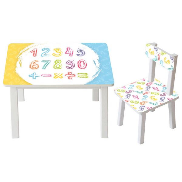 

Столик Bambi Математика BSM2K-85 White / Yellow / Blue (BSM2K-85)