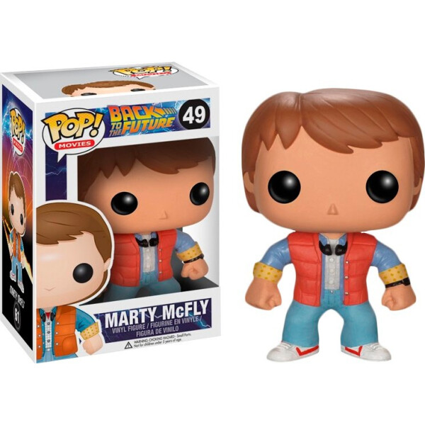 

Фигурка Funko Pop Фанко Поп Назад в будущее Марти Макфлай Back To The Future Marty McFly 10 см Movies BF MM 49