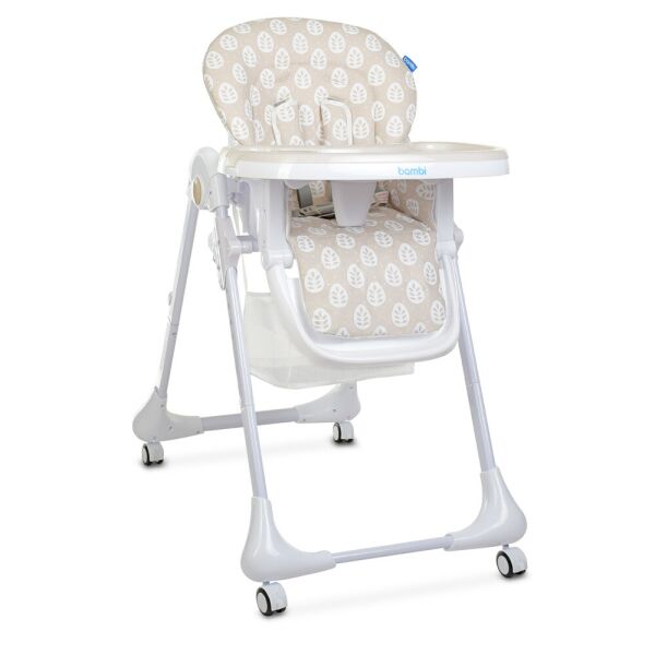 

Стульчик для кормления Bambi New M 3233 Leaf Beige (M 3233)