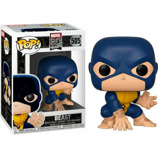 

Фигурка Funko Pop Фанко Поп Марвел 80 лет Зверь Marvel 80th Beast 10 см ХМ B 505