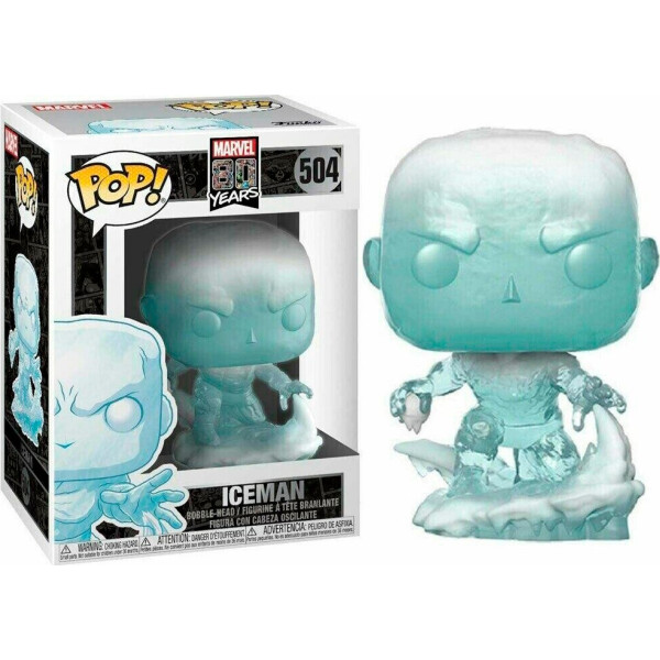 

Фигурка Funko Pop Фанко Поп Марвел 80 лет Человек лёд Marvel 80th Iceman 10 см ХМ IM 504