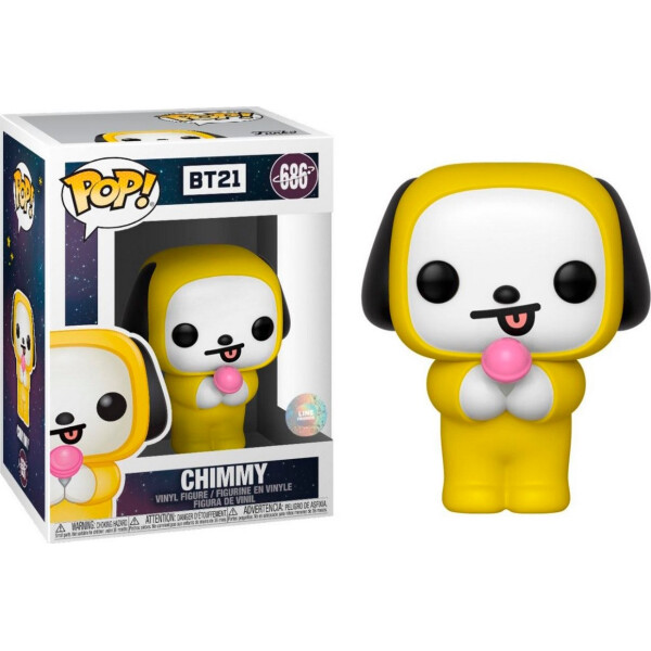 

Фигурка Funko Pop Фанко Поп БТС Б21 Чими BTS BT21 Chimmy 10 см BT C 686
