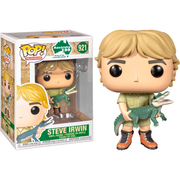 

Фигурка Funko Pop Фанко Поп Охотник за крокодилами Стив Ирвин Steve Irwin 10 см Movies CH SI 921