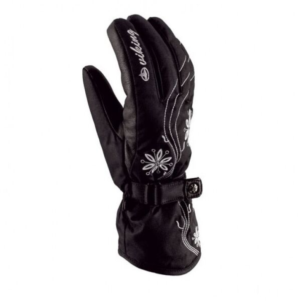 

Перчатки горнолыжные женские Viking Donna 6 XS Черный 09