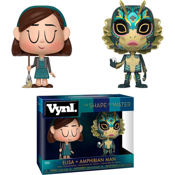 

Набор фигурок Funko Pop Фанко Поп Форма воды Элиза и Амфибия Elisa and Amphibian 10 см Movies SW EA