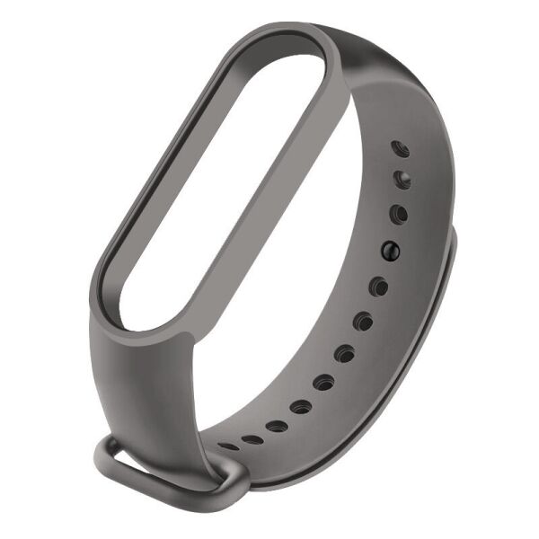 

Силиконовый Ремешок Epik для Xiaomi Mi Band 5 Спортивный/Матовый/Серый/Dark Gray