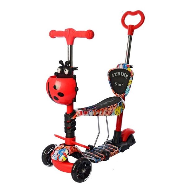 

Самокат 5 в 1 iTrike Maxi JR 3-058-L-WP8 Red (JR 3-058-L-WP)