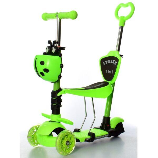 

Самокат 5 в 1 iTrike Maxi JR 3-077-GR Green (JR 3-077-GR)