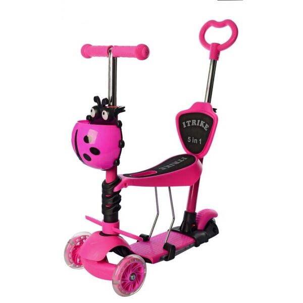 

Самокат 5 в 1 iTrike Maxi JR 3-077-P Pink (JR 3-077-P)