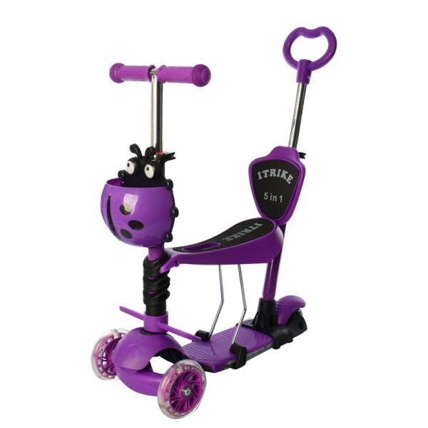 

Самокат 5 в 1 iTrike Maxi JR 3-077-V Purple (JR 3-077-V)