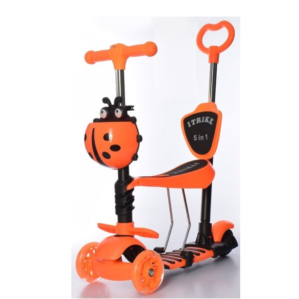 

Самокат 5 в 1 с фарой iTrike Maxi JR 3-026-L-OR Orange (JR 3-026-L-OR)