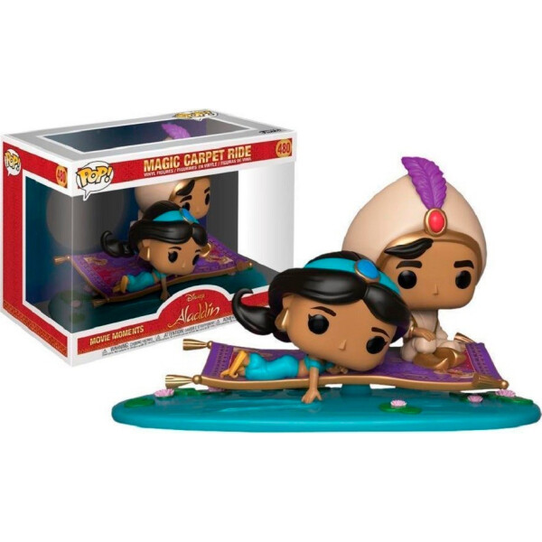 

Фигурка Funko Pop Фанко Поп Аладдин Момент из фильма ковёр-самолёт 15 см Cartoon A MM 480