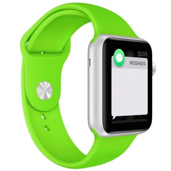 

Силиконовый Ремешок Epik для Apple watch 38mm/40mm Классический/Матовый/Зеленый/Green