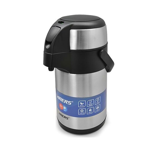 

Термос с помповым механизмом Haers Strong 2 л Steel (MT-3905-2)