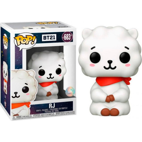 

Фигурка Funko Pop Фанко Поп БТС Б21 Эрджей BTS BT21 RJ 10 см BT RJ 683