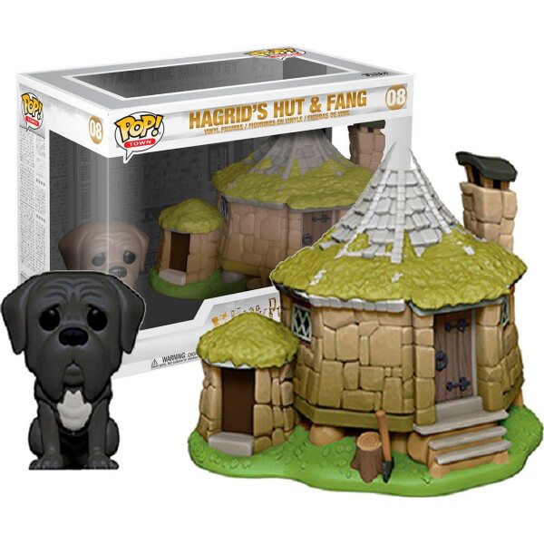 

Набор фигурок Funko Pop Фанко Поп Хижина Хагрида и Клык Fang with Hagrid"s Hut Town 10 см FH T 08