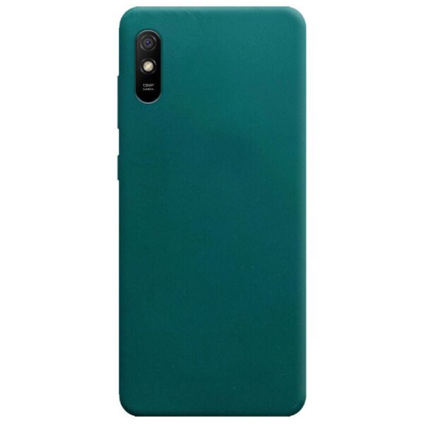 

Противоударный Защитный Силиконовый Чехол - Накладка Epik Candy для Xiaomi Redmi 9A Матовый / с Высокими Бортиками / Классический / Зеленый / Forest green
